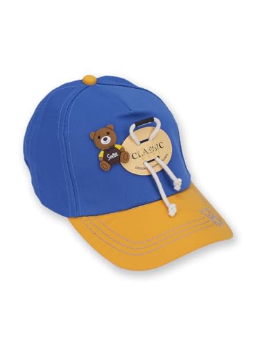 Image of PASSION PETALS Summer Dino Rockstar Baseball Cap for Kids Boys and Girls 2-4Years