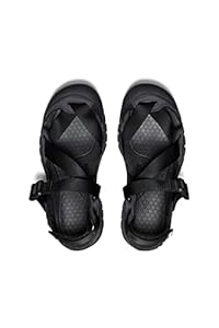 KEEN Zerraport Ii Black/Black Mens Strappy Sandal Size 8.5M