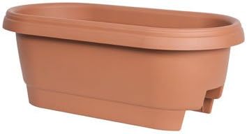 Fiskars 24" Clay Rail Planter