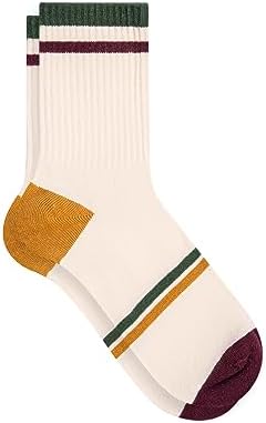 Çizgi Detaylı Soket Çorap 1910916-23088 Sarı-23088 One Size - Görsel 1