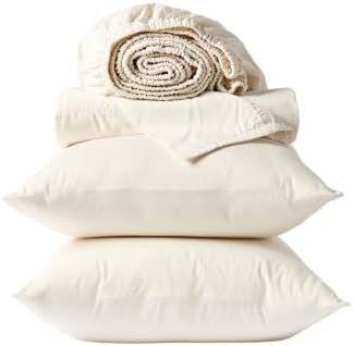 Coyuchi Organic Sateen Classic Sheet Set image 2