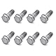 HAOTOM 8X Bremsträger Bremssattelhalterung Sechskantschraube M10x32 Für Audi TT Für VW Caddy Lupo Passat Polo Classic Für Skoda Fabia Octavia Rapid Roomster Für Seat Arosa Cordoba Ibiza Leon Toledo