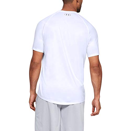 Image of Under Armour Men's Polyester Solid UA Tech 2.0 SS Short Sleeve Tee | 1326413-001
