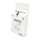Boîte aux lettres vintage - boîte aux lettres domestique universelle, peut également être une décoration délicate pour votre maison, boîte aux lettres murale