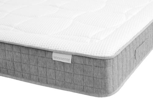 YANIS Latex Sense 20 cm Millenium 100% natürliches Talalay Latex Matratze weich, 135x190cm