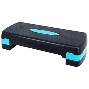 BalanceFrom Verstelbare Workout Aerobic Stepper Step Platform Trainer (AROS68)