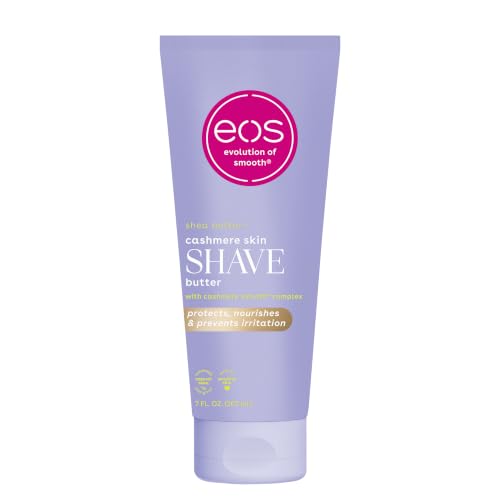 eos Cashmere Skin Collection Shave Butter- Vanilla Cashmere,Non-Foaming,Moisturizing,Prevents Razor Burn,Shave Cream for Women,eos-Shave Cream,7 fl oz,(Pack of 2)