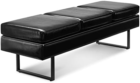 Amazon.com: OmySalon Waiting Room Bench Seating, Salon Reception Bench ...