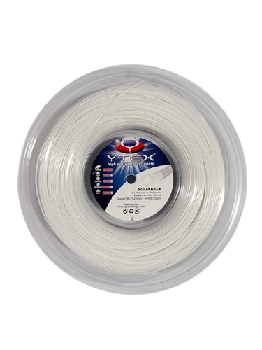 YTEX Corde X carrée plus de contrôle pour stopper les balles trop longues