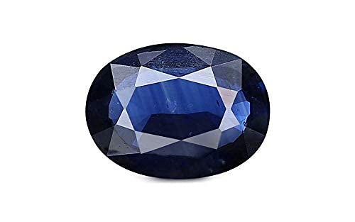 Saphir bleu naturel de 10,25 Ratti pour homme et femme, cadeau rare