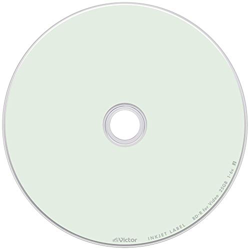 ビクター Victor 1回録画用 ブルーレイディスク BD-R 25GB 5枚 カラーMIXプリンタブル 片面1層 1-6倍速 VBR130RPX5J1