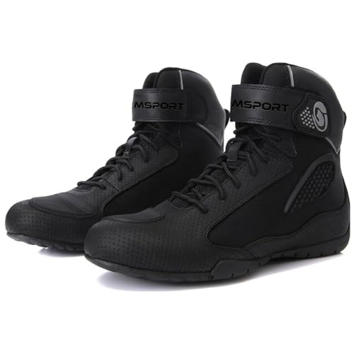 Chaussures de moto antidérapantes contre les glissades et la chaleur