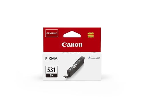 Canon CLI-531 Black Genuine Ink Cartridge - Compatible with PIXMA TS8750