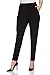 Price comparison product image Roman Originals Women Harem Trousers Ladies Aladdin Ali Baba Jersey Stretch Pants Low Crotch Peg Pull On Casual Work Office Interview Tapered Narrow Boho Baggy Flattering - Black - Size 14