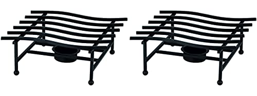 teemando 2 calientaplatos cuadrados (aprox. 16 x 16 x 7 cm)