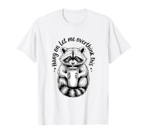 Cute But Feral Raccoon Vintage Sunglasses Funny Wildlife T-Shirt