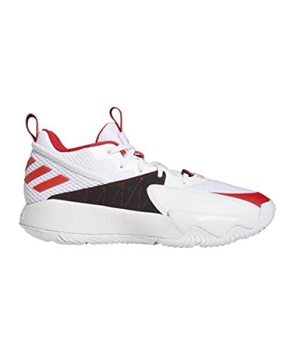 Dame Certified Herren-Basketballschuh Cloud White/Vivid Red/Dash Grey - 2