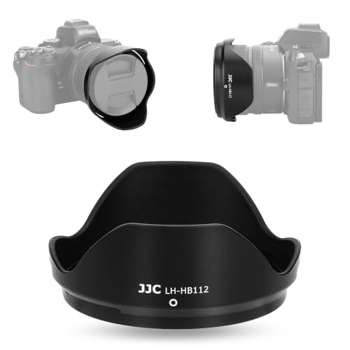 JJC HB-112 �����Y�t�[�h �t�� Nikon NIKKOR Z DX 12-28mm f/3.5-5.6 PZ VR �����Y �p �j�R�� Z �V���[�Y ���������Y�p Nikon Z50II Z fc Z50 Z30�J���� �ɑΉ� HB-112 ��