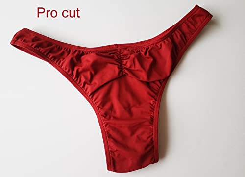 Amber Competition Bikinis NPC,IFBB,WBFF Men's Bodybuilding Posing Trunks/Posing Fitness Suit - Wine Color4