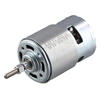 Dytabepl 755 Motor DC Gleichstrommotor für Rasentrimmer, 21-V-Motor Großer Drehmoment Hochleistungsmotor mit Langer Welle, Effizientes Unkrautschneiden und Trimmen