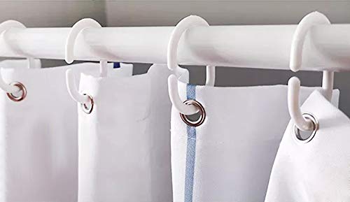Godeufe 4Pcs Mermaid Gnome Shower Curtain Sets For Bathroom, Waterproof Bath Curtain Set With Non-Slip Rug, Toilet Lid Cover, Bath Mat And 12 Hooks, 70.8X70.8 Inches (White) #TOP7