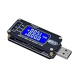 Für CNC USB Step Up Down DC Netzteil Spannungsregler Modul, 3 Eingangsschnittstellen USB/USB/USB-C, verstellbarer 1,0 V-24 V Ausgang, Multifunktionsmessung