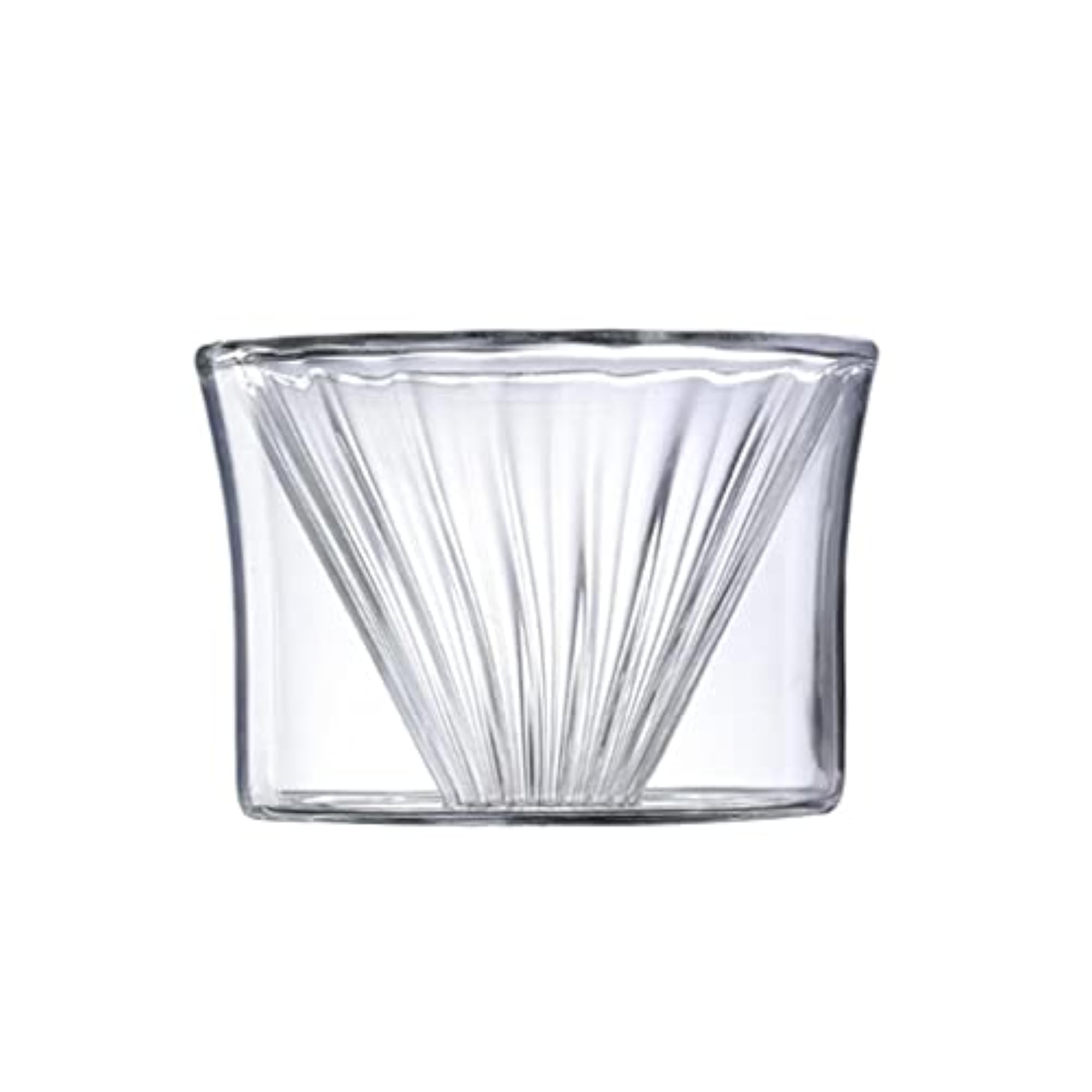 400ml Simple Coffee Filter Glass Dripper Cup, Removable Filter