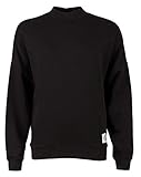 Material: 91% Cotton Calvin Klein Damen Sweatshirt L/S Monogram schwarz - XS