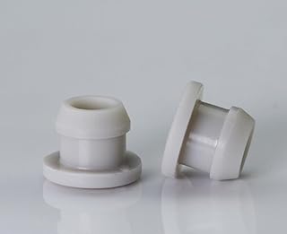 10pcs/Set 2.5mm to 50.6mm Silicone Rubber Snap-on Hole Plug Blanking End Caps Seal Stopper Black/Gray/Clear/White Color (Color : Gray, Size : A-22mm)