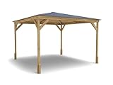 Dunster House Wooden Garden Gazebo