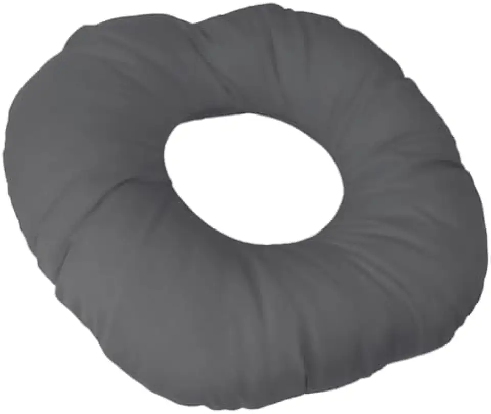 Almofada de Piercing para dormir Protetor de Ouvido com Furo no meio(Cinza)