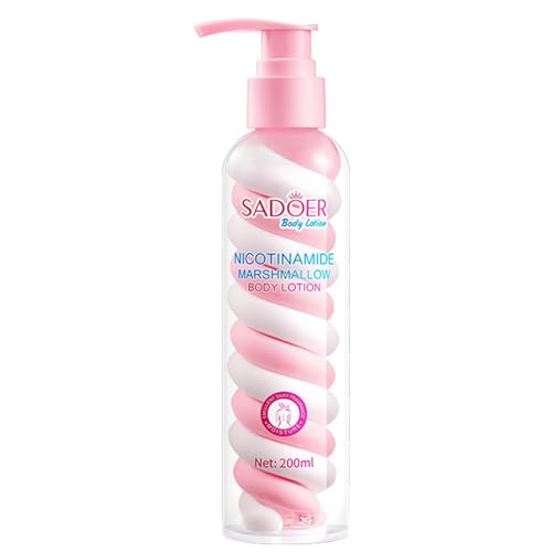 Loción del cuerpo hidratante, loción que aclara la piel, humectante diario, hidratación de 200 ml de larga duración adecuada para piel seca y sensible fórmula sin parar para piel seca