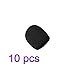 Produktbild Mic Foam Cover,10pcs Handheld Sponge Ball-Type Microphone Windscreen Pop Filters for Home KTV, Black