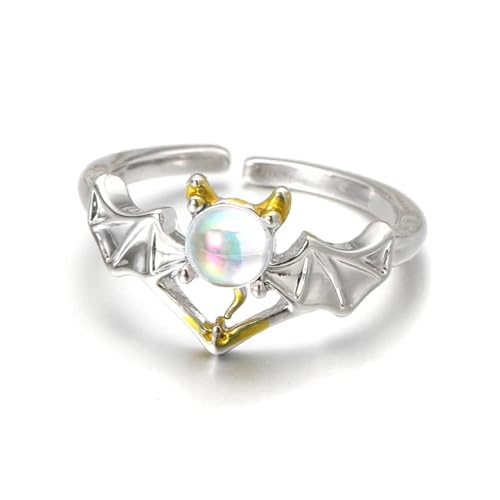 Bague Saint-Valentin Moonlight Stone : le cadeau romantique ajustable