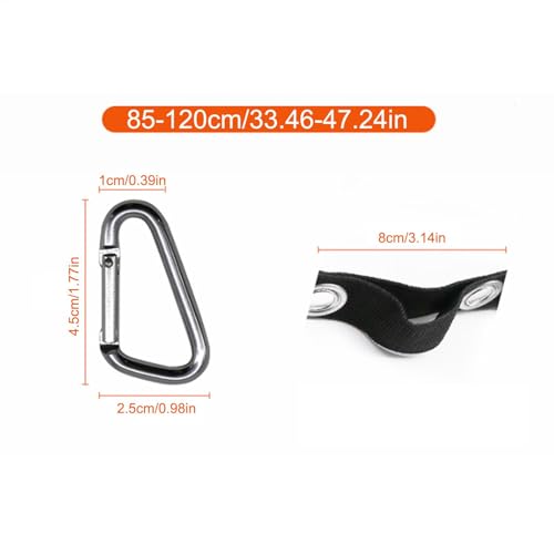 Car Hanger - Adjustable Travel Laundry Rope, Windproof Drying | Portable Elastic Washing with Wire Clips, Camping Clothesline, Retractable Clothes Airer Rope for Laundry - Image 6