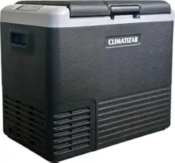 Geladeira Portátil Climatizar 40 Litros 12v 24v 110v 220v Bluetooth USB - Caminhão Camping