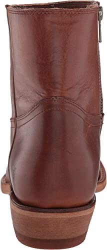 Frye Billy Inside Zip Booties for Women Crafted from Antiqued Leather with Wellington Stitchwork, Brass Hardware - 5 ¾” Shaft3