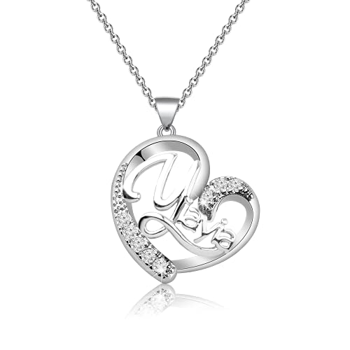 MAOFAED Yiayia Gift Grandmother Jewelry Grandma Necklace Birthday Gift