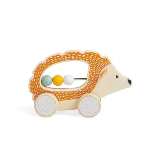 Hérisson à pousser Bigjigs Toys, le compagnon en bois des premiers pas de bébé