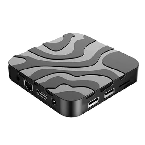 Namvo Android TV Box 12.0, 4 Go RAM 32 Go ROM Allwinner H618 Quad Core 5G + 2,4 G Double WiFi HDR10/6K 3D/BT4.0/H.265/4K Sortie Smart TV Box