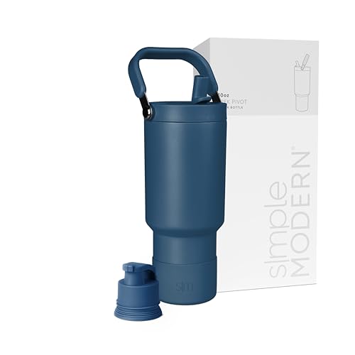 Simple Modern Tumbler with Handle, Water Jug | 30oz | Blue