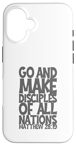 Go And Make Disciples Of All Nation Matthew 28:19 3D�G�t�F�N�g �X�}�z�P�[�X iPhone 16 �p