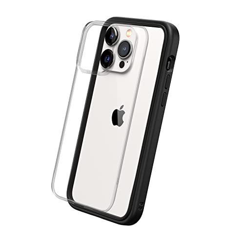 Coque iPhone 14 Pro Max RhinoShield noire personnalisable fine
