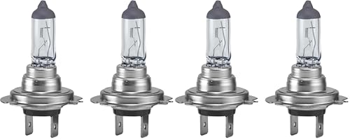 Cartrend Unitec 77781 Xenon MegaWhite - Bombilla H7 para faros delanteros (12 V, 55 W, 2 unidades) (Paquete de 2)