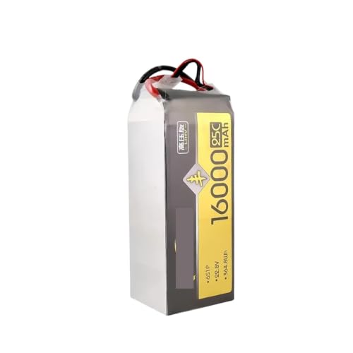 Batterie LiHV 16000mah 6S 22.8V haute densité, cellule premium pour avion et robot de recherche