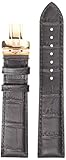 Tissot unisex-adult Leather Calfskin Watch Strap Brown T600032290