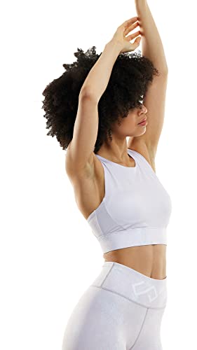 UPPSPORTS Sport BH für Damen mit leichtem bis mittleren Support für Yoga oder Homeworkouts - gefertigt aus recycelten Materialien Cover