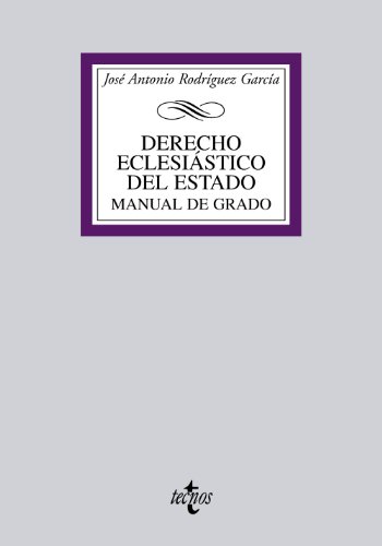 Portada de Derecho eclesiastico del estado