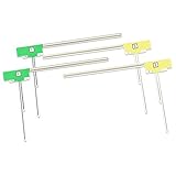 《FL-42》 ◆ フィルムアンテナ L型タイプ 高感度 4チューナー 左右2組セット 地デジ フルセグ ワンセグ テレビ アンテナ 張り替え 補修用 キット アルパイン クラリオン パイオニア ケンウッド KEIYO (ケイヨー) コムテック トライウィン トヨタ ダイハツ カロッツェリア アルパイン 三菱 Clarion データシステム 純正ナビ等◆