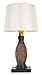 Torch Light AB-OW1313B Wireless All Weather Wicker Table Lamp, Antique Bronze